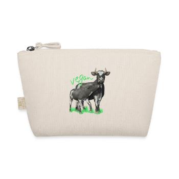 Cow with calf - vegan - Organic Pouch - nature - Front