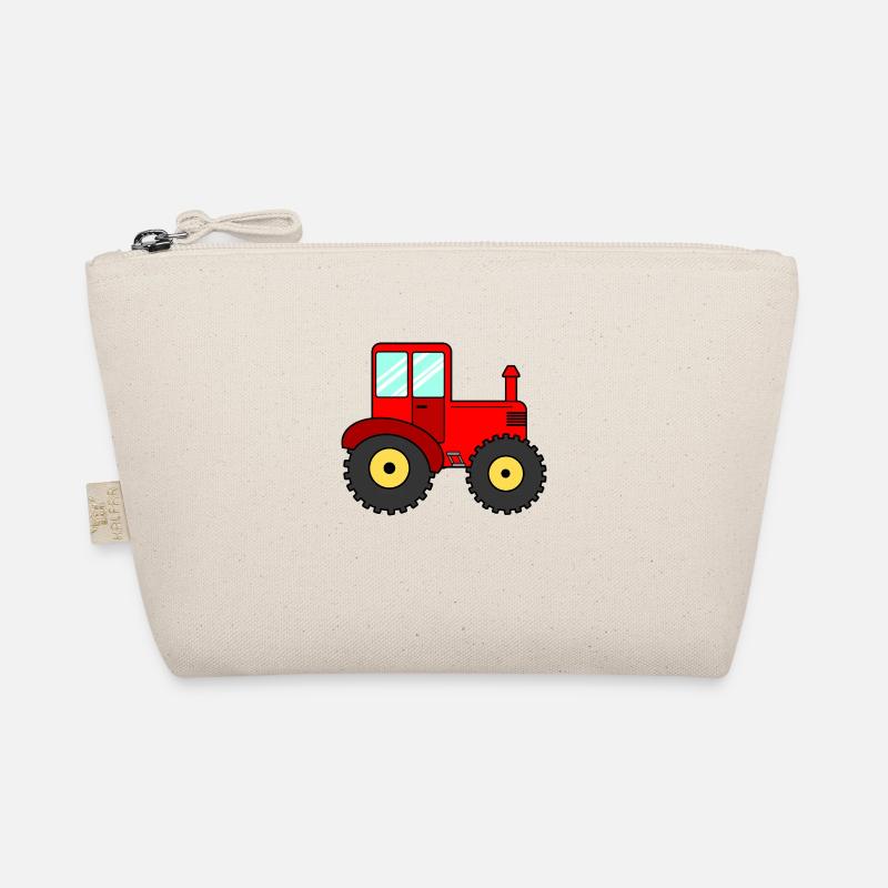 Tractor Red Organic Pouch