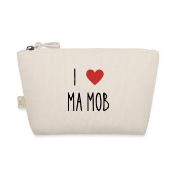 i love ma mob - Trousse biologique - nature - Devant