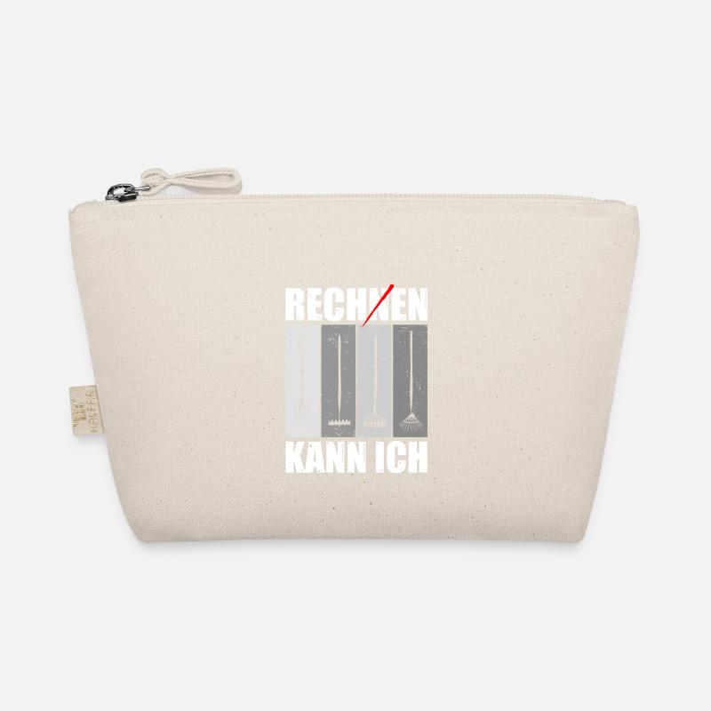 Rechen kann ich Gärtner Gartenarbeit Garten Bio-Täschchen