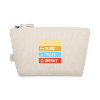 Manger dormir trader Bourse Trader boursier - Trousse biologique - nature - Devant