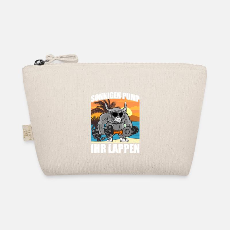 Sunny Pump Bodybuilding Bodybuilder Weight Training Organic Pouch