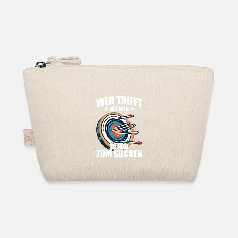 Who Meets Arrow Bow Archery Archer Organic Pouch