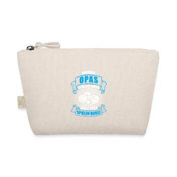 Cool grandpas play boules, petanque, boules players - Organic Pouch - nature - Front