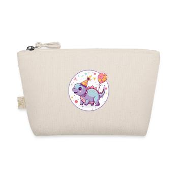 Dinosaure stégosaure anniversaire bébé - Trousse biologique - nature - Devant