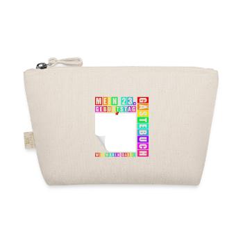 23rd Birthday Born 2001 Birthday Gift - Organic Pouch - nature - Front
