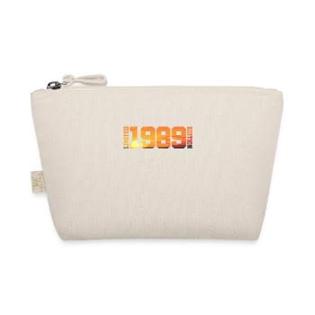 35th Birthday Born 1989 Birthday Gift - Organic Pouch - nature - Front