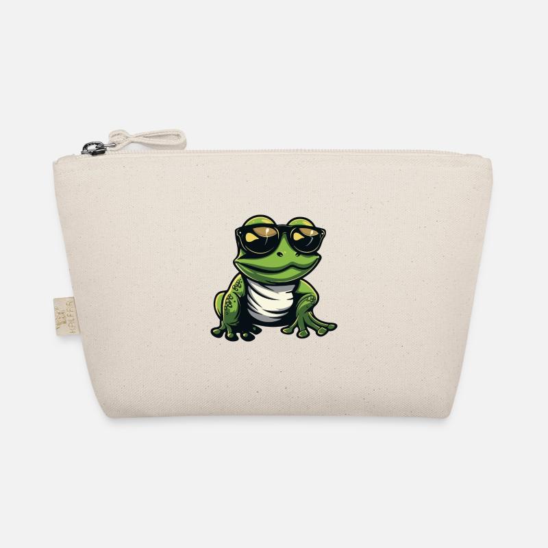 Frog Animal Cool Organic Pouch