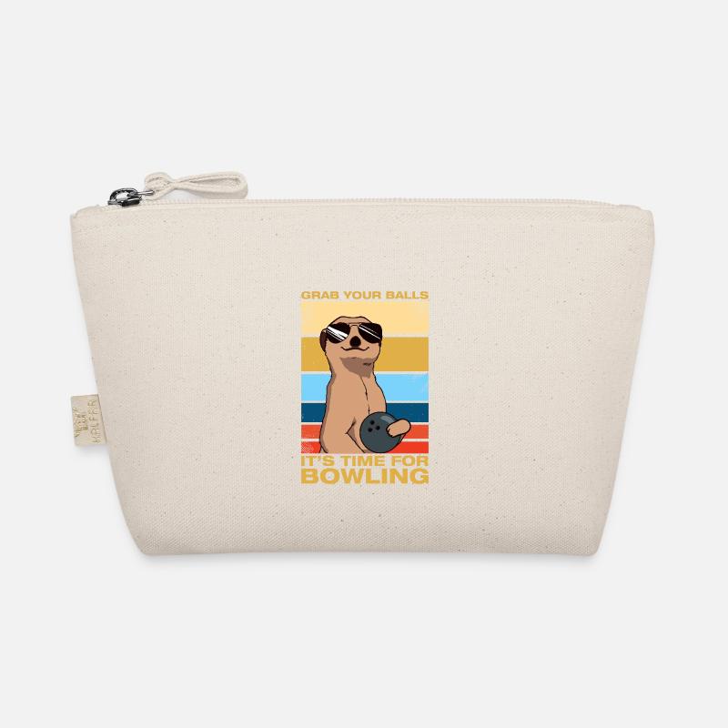 Grab you balls Bowling Bowling Player Bowler Organic Pouch