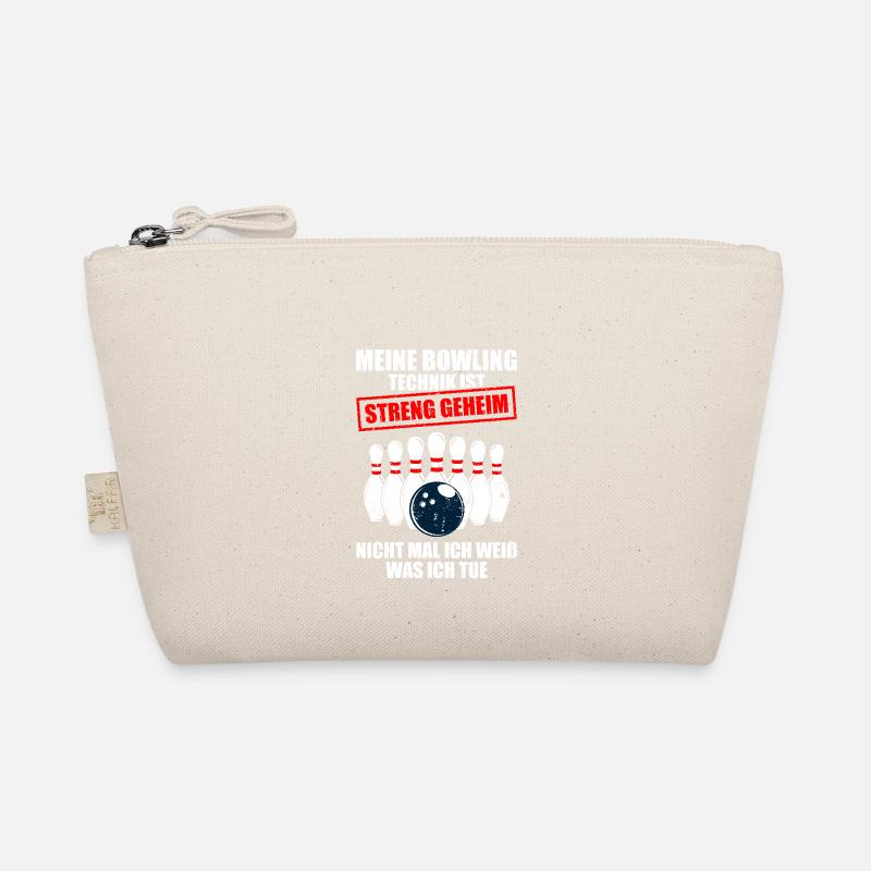 My Bowling Technique Bowling Player Bowler Organic Pouch