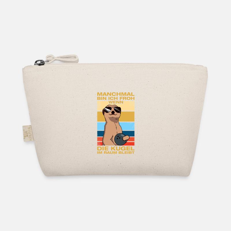 When the Ball Bowling Bowler Bowler Organic Pouch