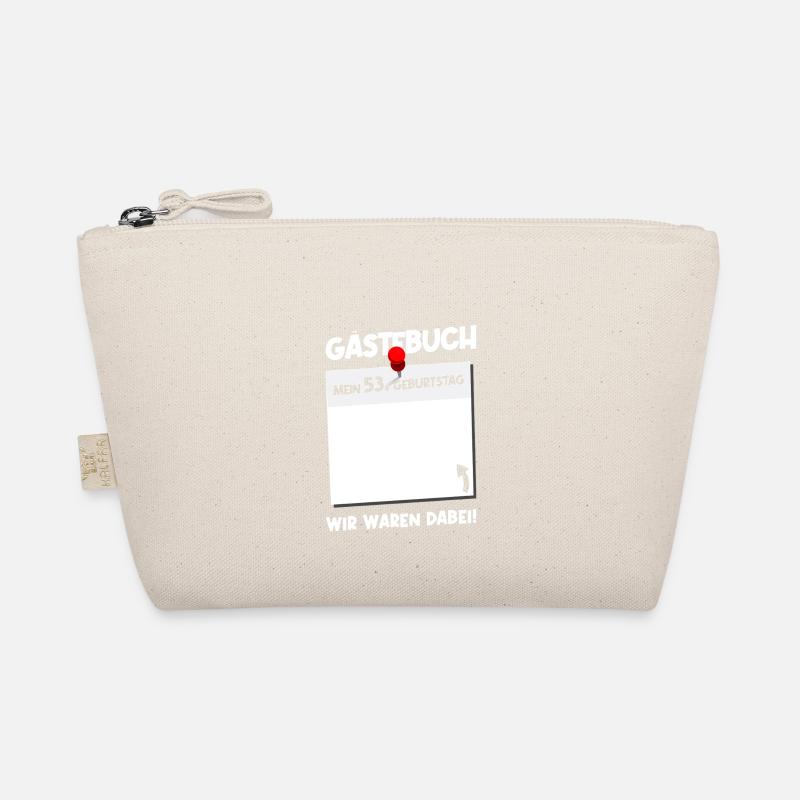 53rd Birthday Born 1972 Birthday Gift Organic Pouch