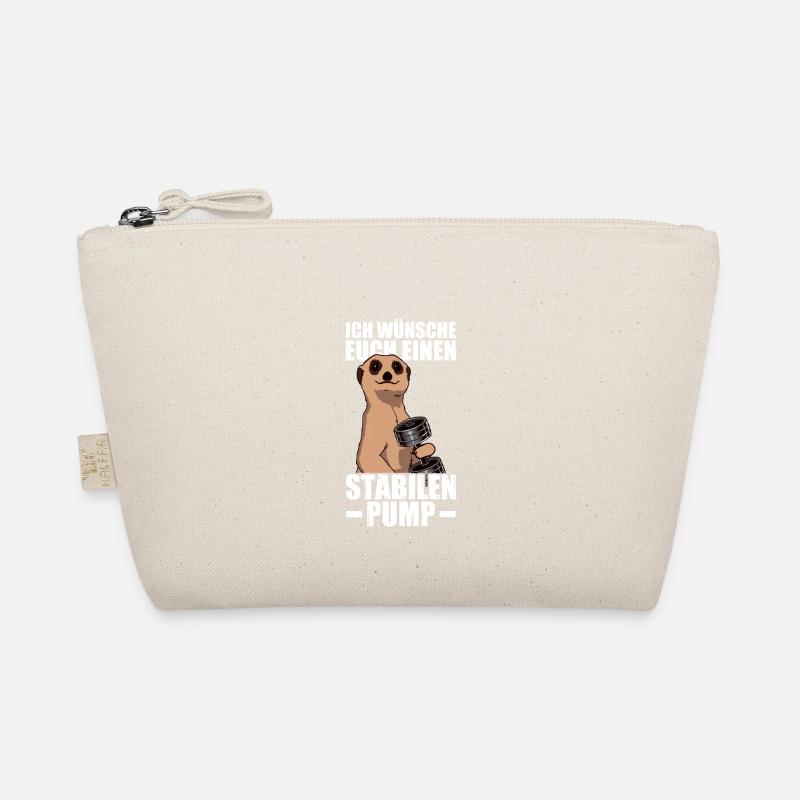 Stable Pump Bodybuilding Bodybuilder Weight Exercise Organic Pouch