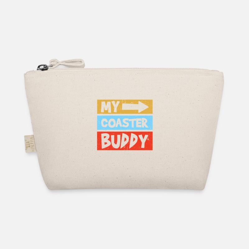 Coaster Buddy Amusement Park Roller Coaster Organic Pouch
