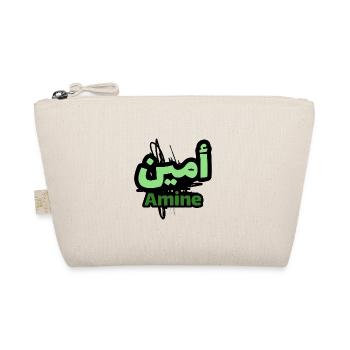 Amine en écriture arabe - Trousse biologique - nature - Devant