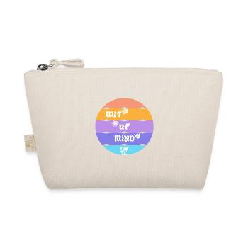 OUT OF MIND -Cooles Design für den Sommer/Urlaub - Bio-Täschchen - Natur - Vorne