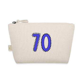 70. 70 ANS. 70e ANNIVERSAIRE. ANNIVERSAIRE 70 ANS. - Trousse biologique - nature - Devant