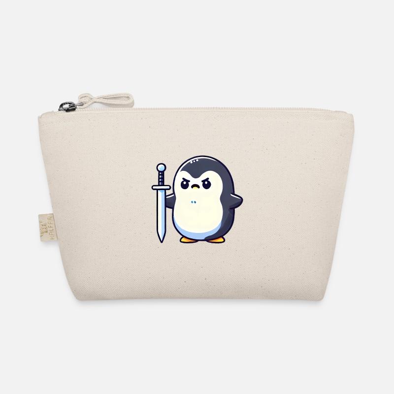 Tiny Penguin Warrior Organic Pouch