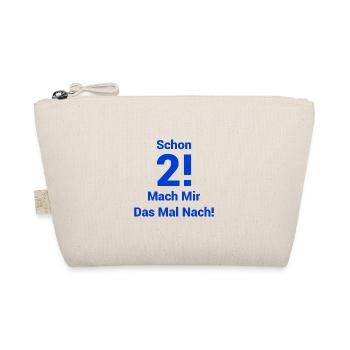 2. Geburtstag Kindergeburtstag - Bio-Täschchen - Natur - Vorne