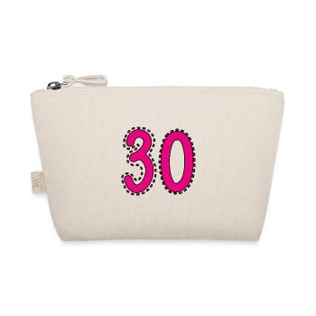 30. 30 ANS. 30e ANNIVERSAIRE. ANNIVERSAIRE 30 ANS. - Trousse biologique - nature - Devant