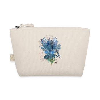 Blaue Distel - Bio-Täschchen - Natur - Vorne