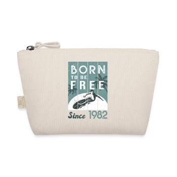 born in to be 1982 cadeau anniversaire 40 ans surf - Trousse biologique - nature - Devant