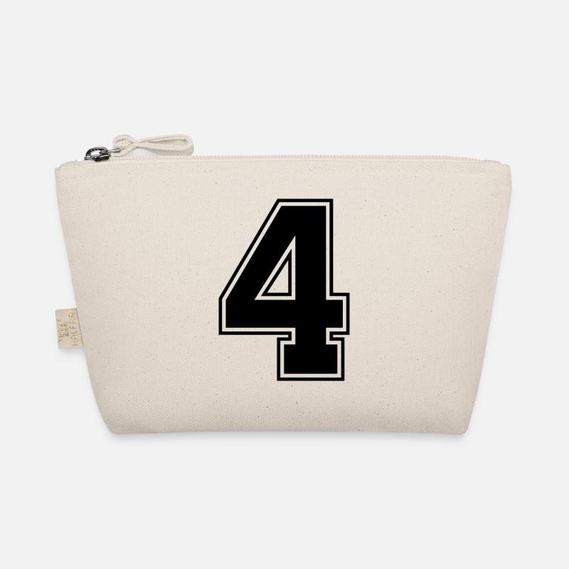 4 Number jersey Organic Pouch