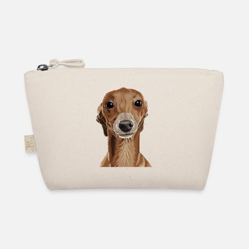 Greyhound - Bio-Täschchen - Natur