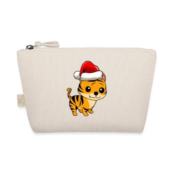 Tiger Comic Christmas - Trousse biologique - nature - Devant