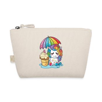 Rêves de licorne - couleurs arc-en-ciel pour tomber amoureux - Trousse biologique - nature - Devant