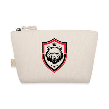 Grizzly Bear Coat of Arms Icon - Organic Pouch - nature - Front