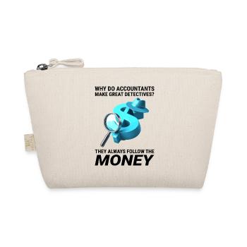 Accountant Accounting Bookkeeping Finance Funny - Organic Pouch - nature - Front