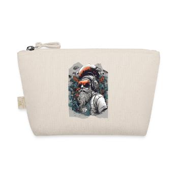 Alpine Audio Explorer Bearded Man Headphones Ski - Organic Pouch - nature - Front