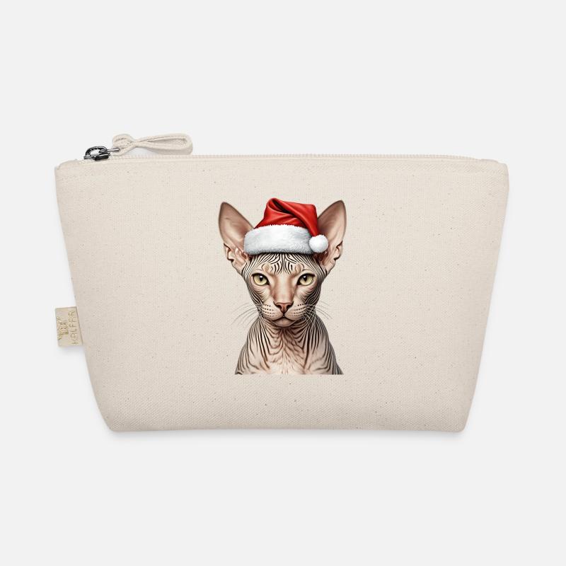 Chat sphynx de Noël Trousse biologique