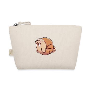 croissant morse mignon dessin animé - Trousse biologique - nature - Devant
