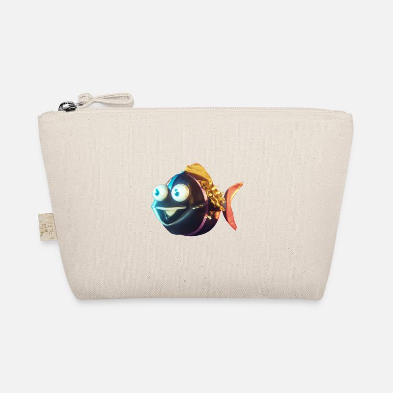 cute tropical fish Organic Pouch