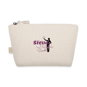 Steuertussi & Business Woman Sandra - Bio-Täschchen - Natur - Vorne