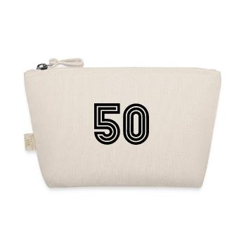 50. 50 ANS. 50e ANNIVERSAIRE. ANNIVERSAIRE 50 ANS. - Trousse biologique - nature - Devant