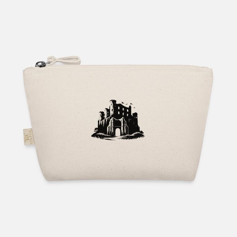 Mysterious ruins, past for explorers Organic Pouch