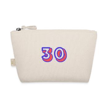 30. 30 YEARS. 30th ANNIVERSARY. 30 YEARS ANNIVERSARY. - Organic Pouch - nature - Front