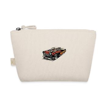 Rockabilly - Hotrod Car Flames - neg - Organic Pouch - nature - Front