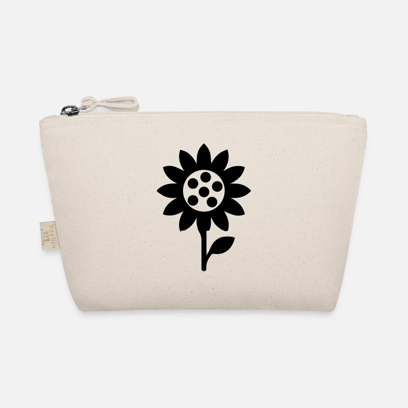 Sonnenblume Icon Symbol Bio-Täschchen