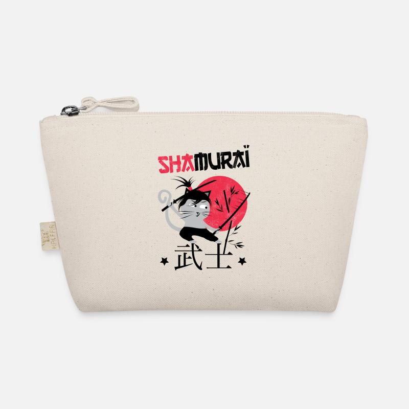 Funny Cat, Shamuraï Drôle de Chat Guerrier Samuraï Trousse biologique