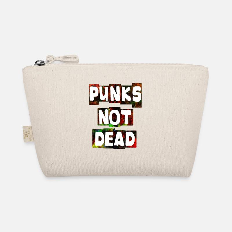 PUNKS NOT DEAD Punk Punks rocker ska punk - Bio-Täschchen - Natur