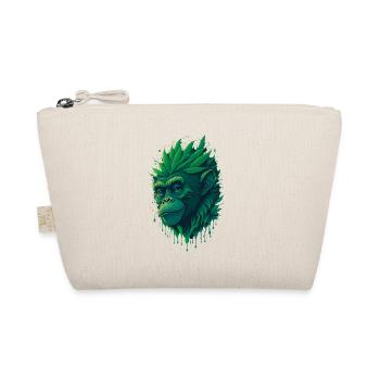 Cannabis Monkey Our Cannabis Monkey Style - Organic Pouch - nature - Front