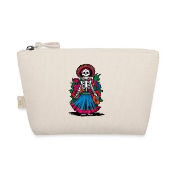 La Catrina Squelette Halloween - Trousse biologique - nature - Devant