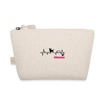 Chihuahua motif - Chihuahua battements de coeur ECG - Trousse biologique - nature - Devant