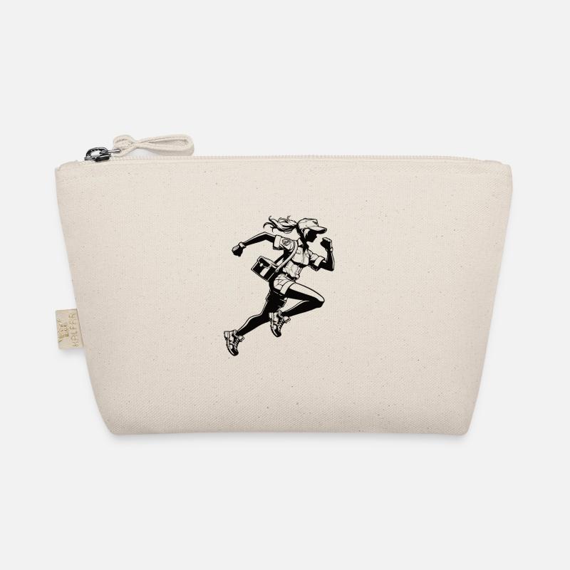 Dynamic Postwoman - Design for Young Postmen Organic Pouch