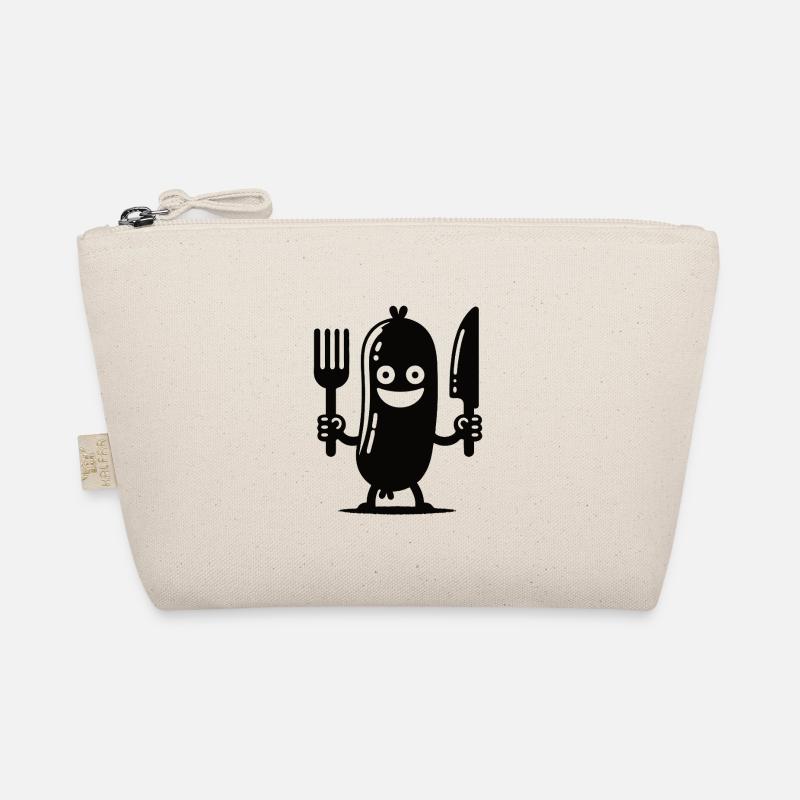 Lustiges Würstchen – Ein Biss voller Spaß Bio-Täschchen