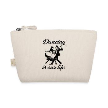 La danse, c’est notre vie - Füchse Tanzpaar Design - Trousse biologique - nature - Devant